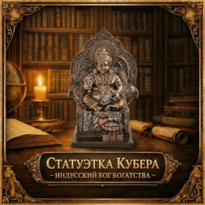 Статуэтка Кубера - индусский бог богатства