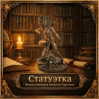 Статуэтка Воинственная медуза Горгона