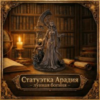 Статуэтка Арадия - лунная богиня