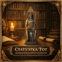 Статуэтка Тот - древнеегипетский бог мудрости
