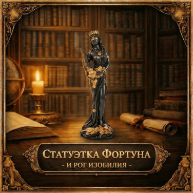Статуэтка Фортуна и рог изобилия
