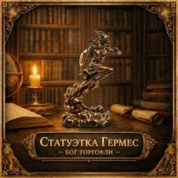Статуэтка Гермес - бог торговли