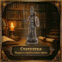 Статуэтка Мудрая и справедливая Афина