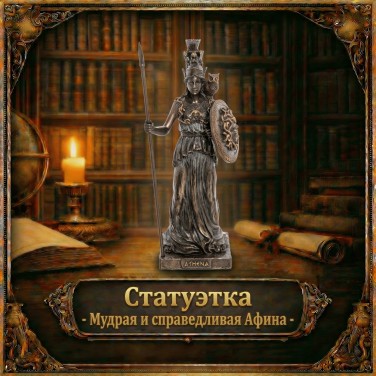 Статуэтка Мудрая и справедливая Афина