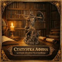 Статуэтка Афина - богиня мудрости и войны