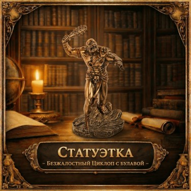 Статуэтка Безжалостный Циклоп с булавой