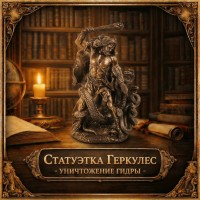 Статуэтка Геркулес - уничтожение гидры