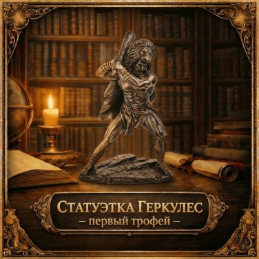 Статуэтка Геркулес - первый трофей