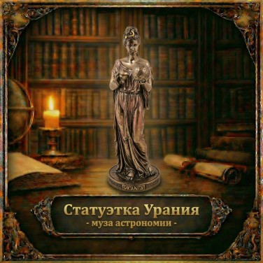 Статуэтка Урания - муза астрономии