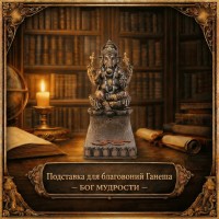 Подставка для благовоний Ганеша - бог мудрости