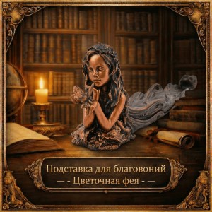 Подставка для благовоний Цветочная фея Подставка для благовоний Цветочная фея