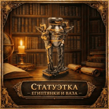 Статуэтка Египтянки и ваза