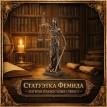 Статуэтка Фемида - богиня правосудия (люкс)