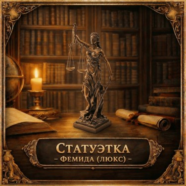 Статуэтка Фемида (люкс)