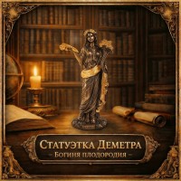 Статуэтка Деметра - Богиня плодородия