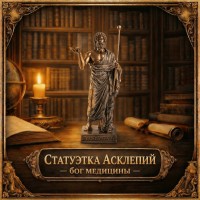 Статуэтка Асклепий - бог медицины