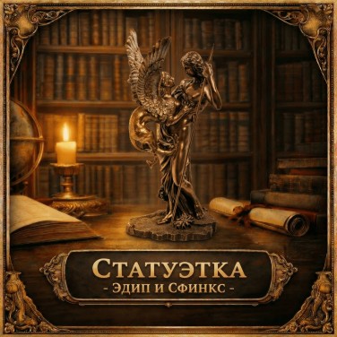 Статуэтка Эдип и Сфинкс