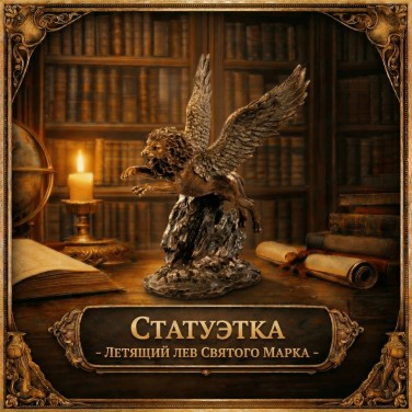 Статуэтка Летящий лев Святого Марка