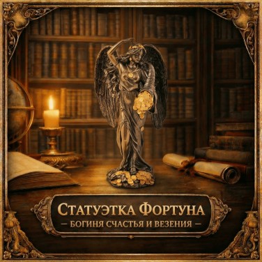 Статуэтка Фортуна - богиня счастья и везения
