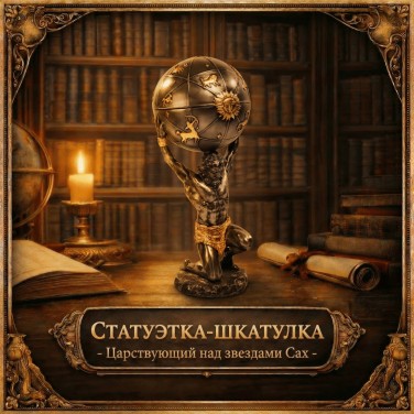 Статуэтка-шкатулка Царствующий над звездами Сах